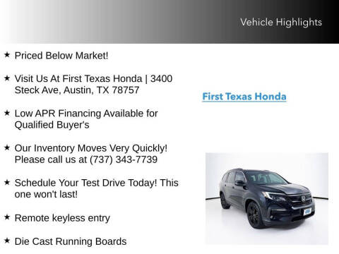 2022 Honda Pilot SE