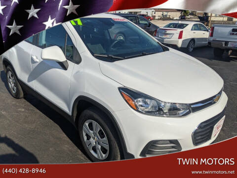 2017 Chevrolet Trax for sale at TWIN MOTORS in Madison OH
