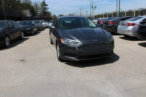 2018 Ford Fusion for sale at F & M AUTO SALES in Detroit MI