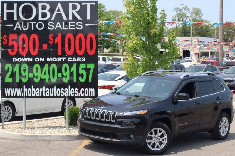 2016 Jeep Cherokee for sale at Hobart Auto Sales in Hobart IN
