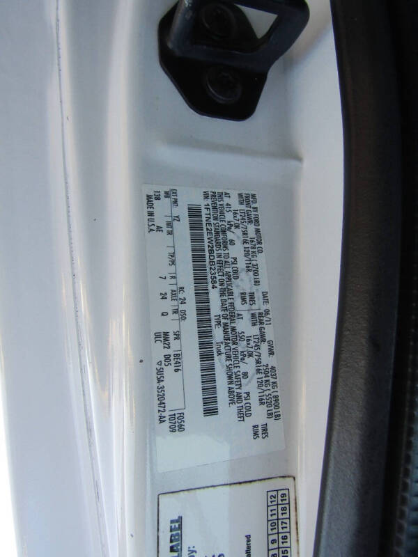 2011 Ford E-Series E-250