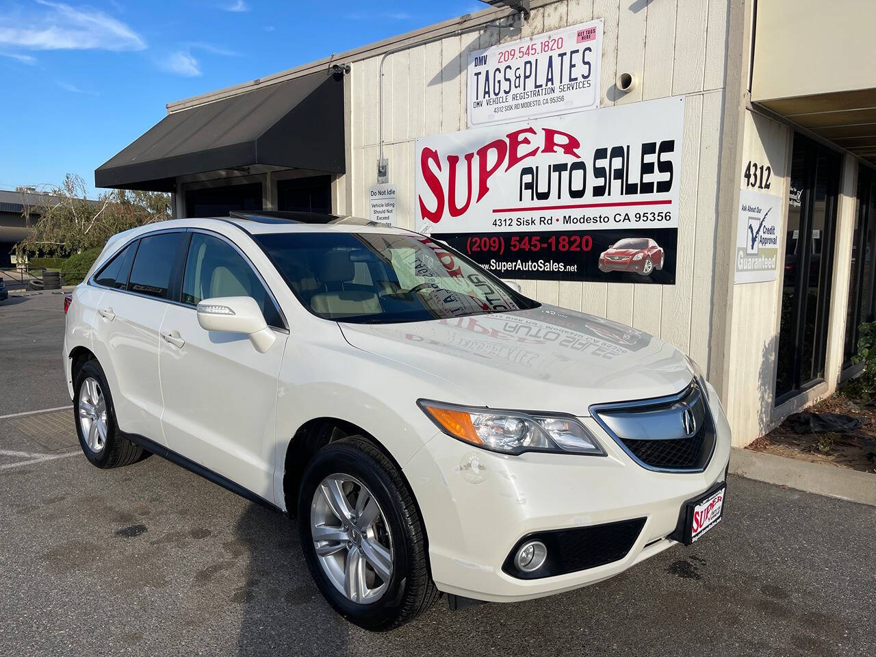 2013 Acura RDX for sale at Super Auto Sales Modesto in Modesto, CA