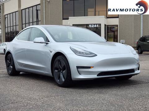 2018 Tesla Model 3 for sale at RAVMOTORS - CRYSTAL in Crystal MN
