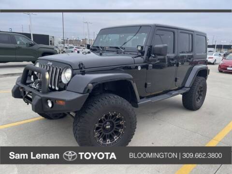 2018 Jeep Wrangler JK Unlimited for sale at Sam Leman Toyota Bloomington in Bloomington IL