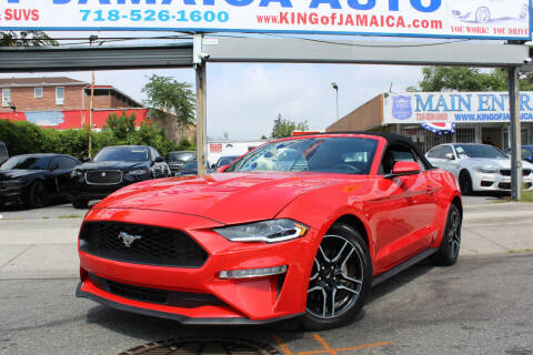 2020 Ford Mustang for sale at MIKEY AUTO INC in Hollis NY