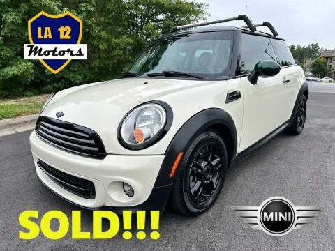 2013 MINI Hardtop for sale at LA 12 Motors in Durham NC