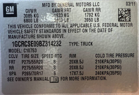 2011 Chevrolet Silverado 1500 LT