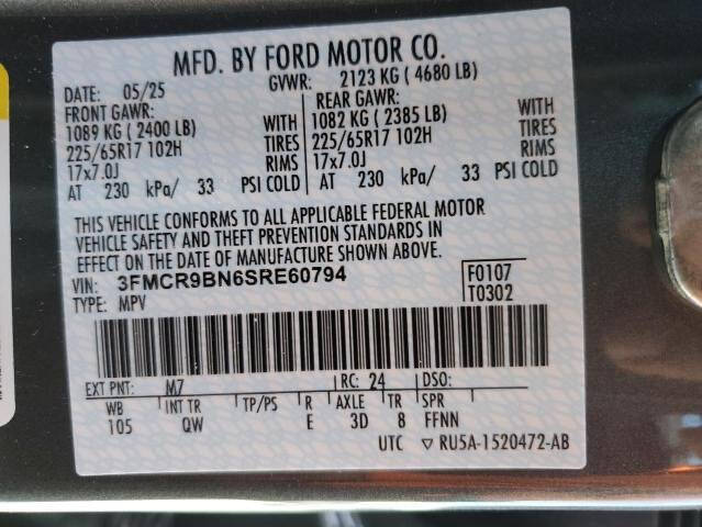 2025 Ford Bronco Sport Big Bend