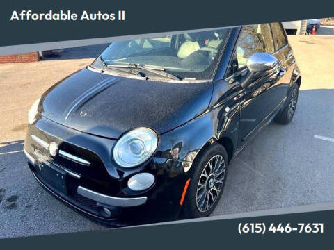 2012 FIAT 500c Lounge