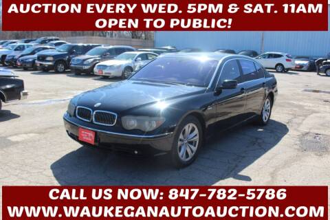 2003 BMW 7 Series for sale at Waukegan Auto Auction in Waukegan IL