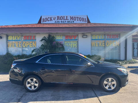 2015 Chevrolet Malibu for sale at Rock & Roll Motors in Baton Rouge LA