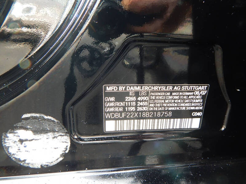 2008 Mercedes-Benz E-Class E 320 BlueTEC