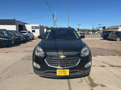 2016 Chevrolet Equinox for sale at Brothers Used Cars Inc in Sioux City IA