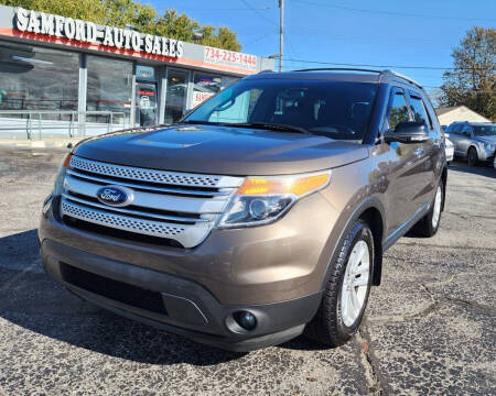 2015 Ford Explorer for sale at Samford Auto Sales in Riverview MI