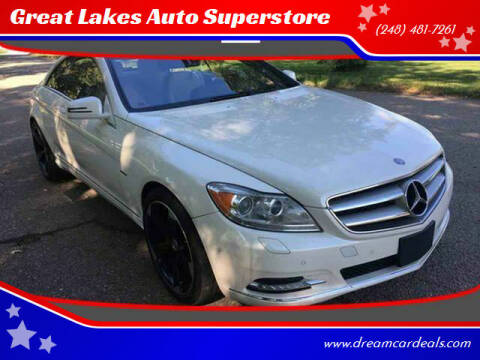 2011 Mercedes-Benz CL-Class for sale at Great Lakes Auto Superstore in Waterford Township MI