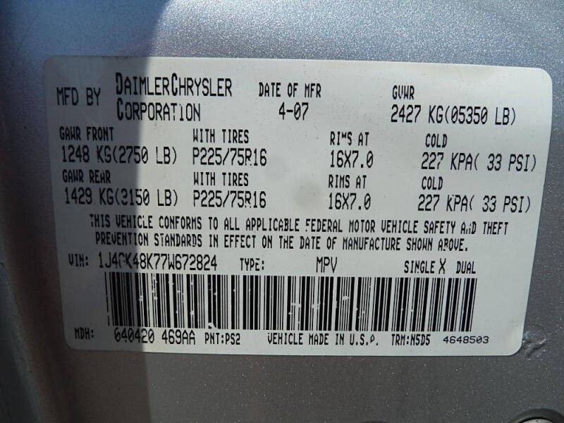 2007 Jeep Liberty Sport