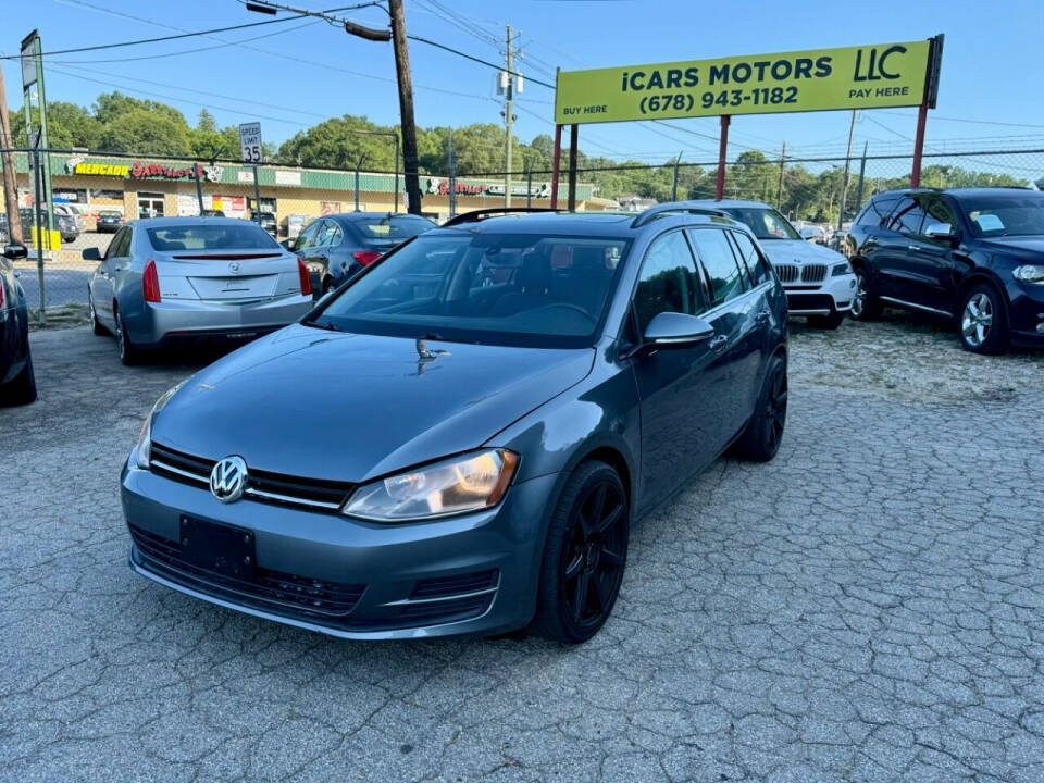 2016 Volkswagen Golf SportWagen for sale at ICars Motors LLC in Gainesville, GA