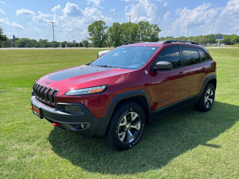 2014 Jeep Cherokee for sale at HENDRICKS MOTORSPORTS in Cleveland OK