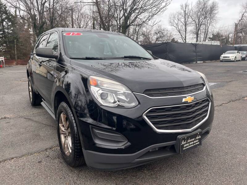 2017 Chevrolet Equinox for sale at PARK AVENUE AUTOS in Collingswood NJ