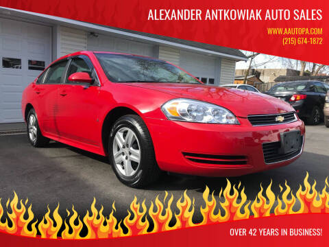 2009 Chevrolet Impala for sale at Alexander Antkowiak Auto Sales in Hatboro PA