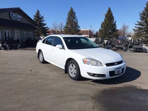 2010 Chevrolet Impala for sale at Crown Motor Inc in Grand Forks ND