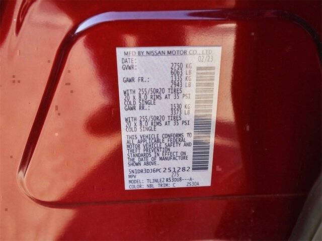 2023 Nissan Pathfinder Platinum