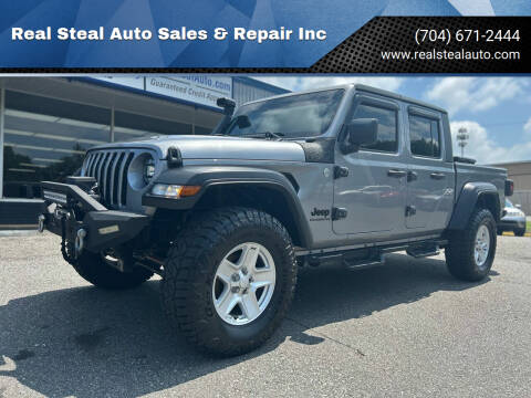 2020 Jeep Gladiator for sale at Real Steal Auto Sales & Repair Inc in Gastonia NC
