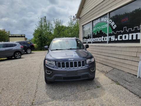 2014 Jeep Grand Cherokee for sale at CITY SIDE MOTORS in Auburn ME