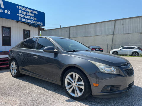 2013 Chevrolet Cruze for sale at P & A AUTO SALES in Houston TX