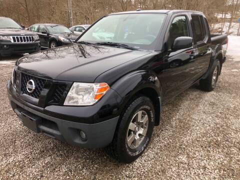 2012 Nissan Frontier for sale at R.A. Auto Sales in East Liverpool OH