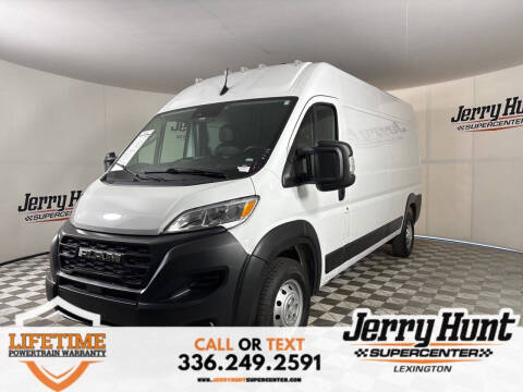 2023 RAM ProMaster for sale at Jerry Hunt Supercenter in Lexington NC
