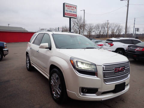 2015 GMC Acadia for sale at Marty's Auto Sales in Savage MN