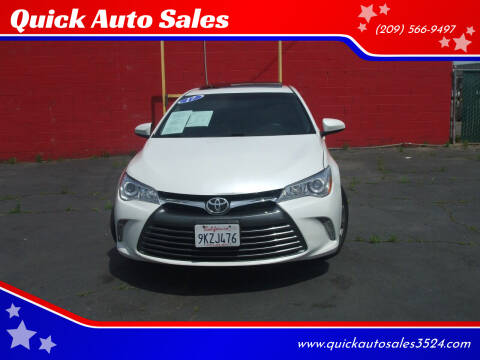 2017 Toyota Camry for sale at Quick Auto Sales in Ceres CA