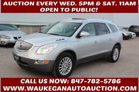 2010 Buick Enclave for sale at Waukegan Auto Auction in Waukegan IL