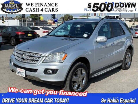 2008 Mercedes-Benz M-Class for sale at Best Car Sales in South Gate CA