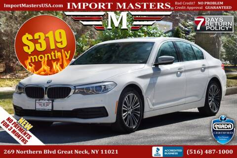 2019 BMW 5 Series for sale at Import Masters in Great Neck NY