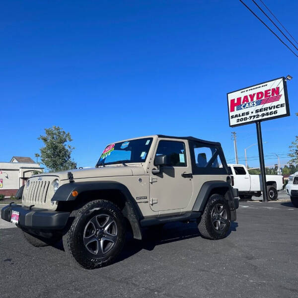2018 Jeep Wrangler JK for sale at Hayden Cars in Coeur D Alene ID