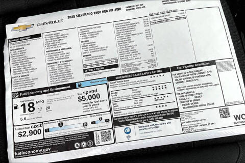 2025 Chevrolet Silverado 1500