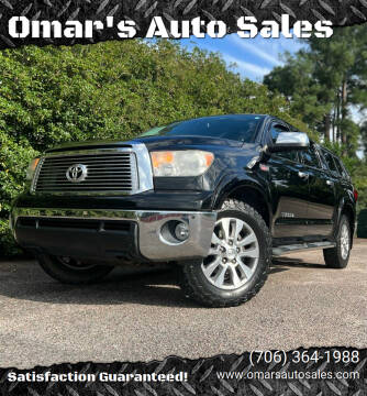 2011 Toyota Tundra for sale at Omar's Auto Sales in Martinez GA