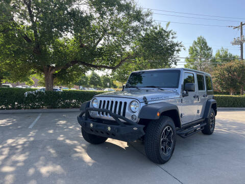 2016 Jeep Wrangler Unlimited for sale at CarzLot, Inc in Richardson TX