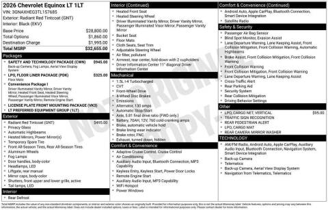 2026 Chevrolet Equinox LT