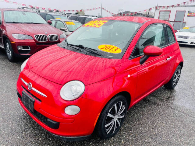 2013 FIAT 500 for sale at New Creation Auto Sales in Everett, WA