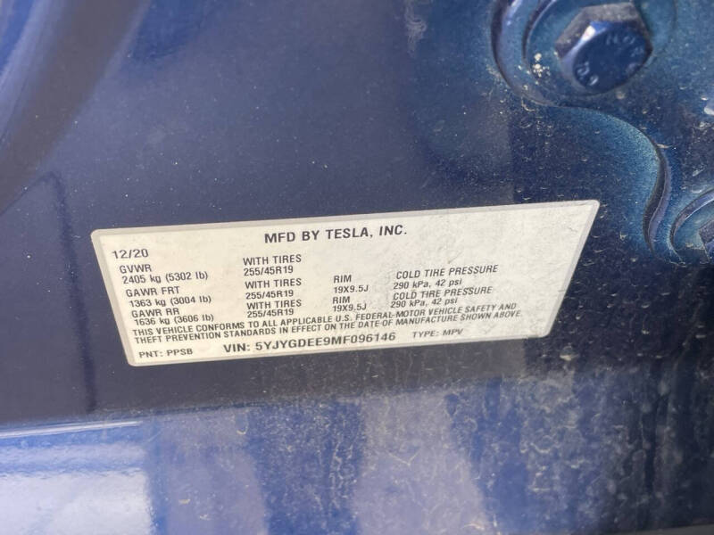 2021 Tesla Model Y Long Range