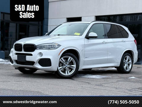2016 BMW X5 for sale at S&D Auto Sales in West Bridgewater MA