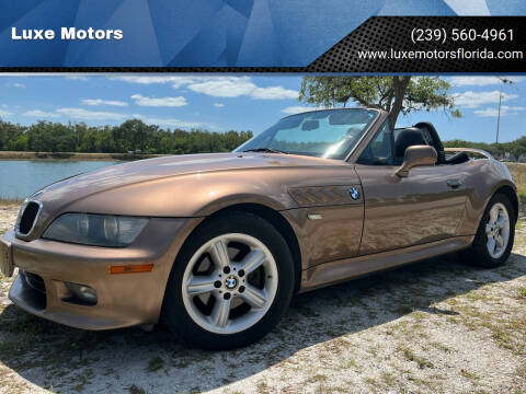 2000 BMW Z3 for sale at Luxe Motors in Fort Myers FL