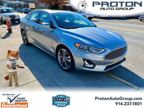 2020 Ford Fusion for sale at Proton Auto Group in Yonkers NY
