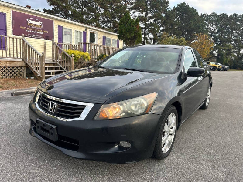 2008 Honda Accord for sale at Explorer Auto Sales of Greenville in Greenville NC