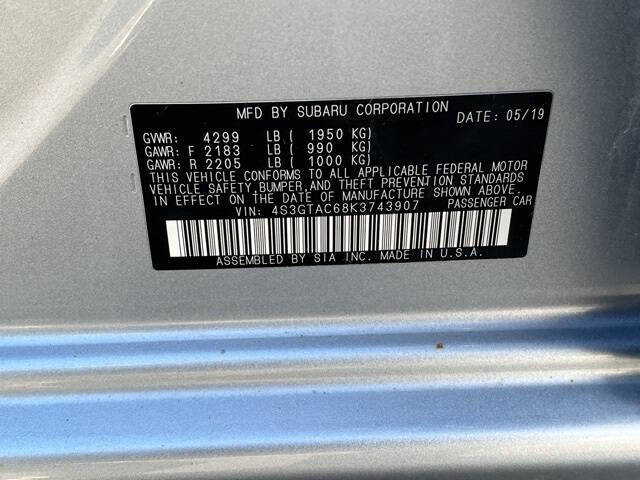 2019 Subaru Impreza Premium