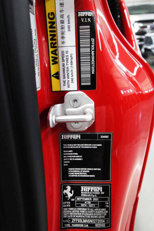 2022 Ferrari F8 Spider