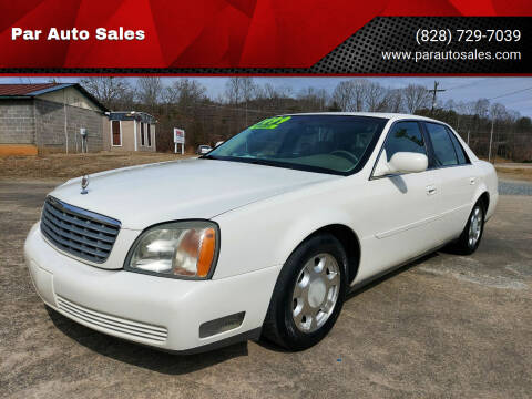 2001 Cadillac DeVille for sale at Par Auto Sales in Lenoir NC